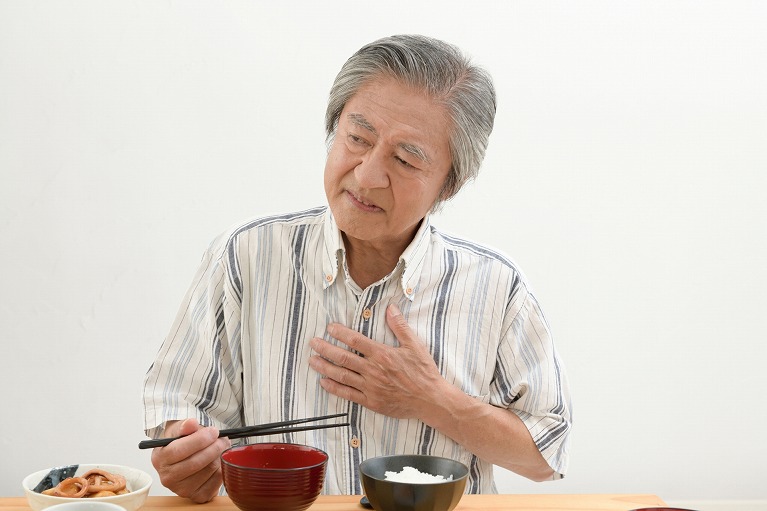 下部食道括約筋のゆるみ